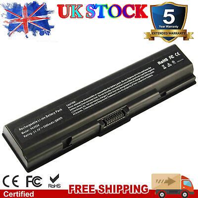 Battery For Toshiba Satellite Pro A200 A300 L300 L300D PA3534U