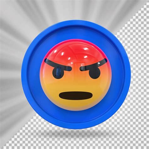 Premium Psd Angry Emoji Icon