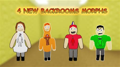 New Backrooms Morphs Roblox How To Get New Garten Of Banban Human