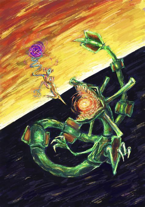 Pokemon Rayquaza Vs Deoxys