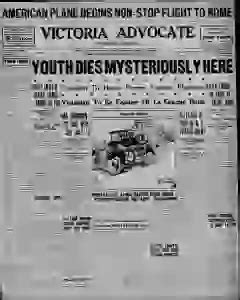 Victoria Advocate Newspaper Archives Jul 8 1929 P 1