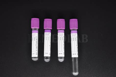 2ml Medical Disposable EDTA K2 K3 Vacuum Blood Collection Tube With