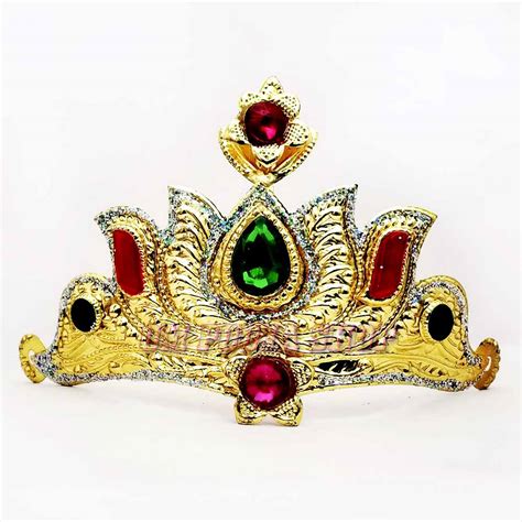 Lotus Design Crown for God & Goddess Buy online @ USA UK India