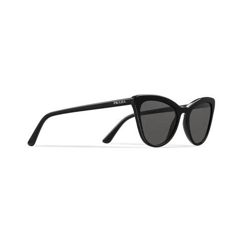 Prada Prada Ultravox Cat Eye Sunglasses Black Prada Collection Sunglasses Prada