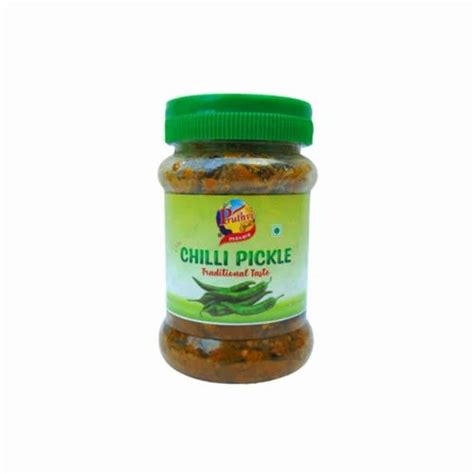 Pruthvi Gold Green Chilli Pickle Packaging Type Plastic Jar At Rs 120