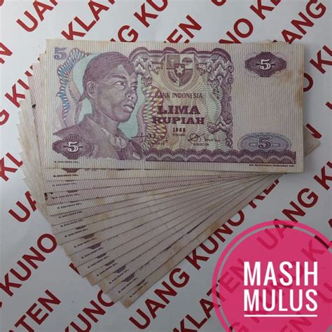 Jual Mulus Gress Asli Rupiah Sudirman Tahun Seri Jendral