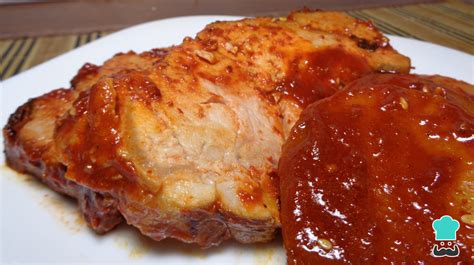 Lomo De Cerdo Adobado Al Horno Con Papas