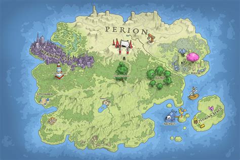 Artstation Maple Story Map Commission