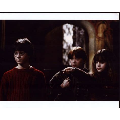 Daniel Radcliffe Rupert Grint And Emma Watson In Harry Potter And The