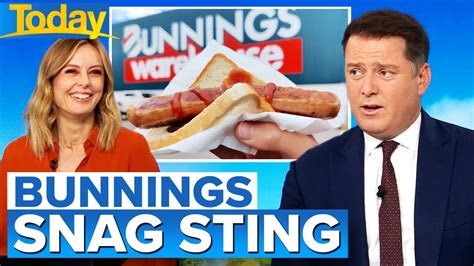 Bunnings Lifts Sausage Sizzle Prices For First Time In 15 Years Today