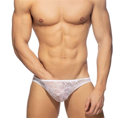 Addicted Herrenslip Flowery Lace Bikini Brief Ad Wei Addicted