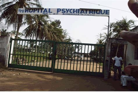 Bingerville Sant Mentale Lh Pital Psychiatrique Dans Le Coma