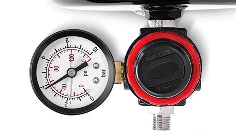 adjust  air compressor pressure regulator