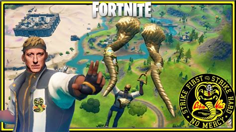 Cobra Kai Fortnite Missões aleatórias no modo Tumulto YouTube