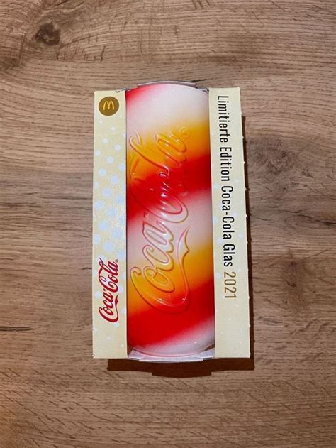 Limited Edition Coca Cola Glas Mcdonalds Acheter Sur Ricardo