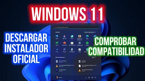 Como DESCARGAR WINDOWS 11 OFICIAL Y Como COMPROBAR COMPATIBILIDAD