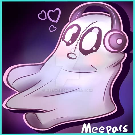 Napstablook By Meepars On Deviantart