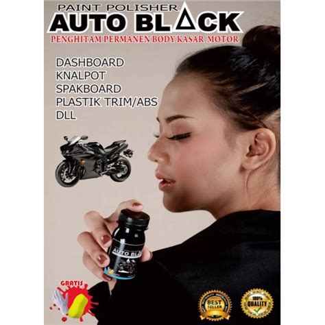 Jual Penghitam Body Kasar Motor Permanen Auto Black Paint Polisher 30