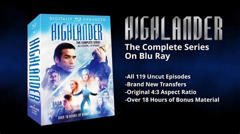 Highlander The Complete Series Official Blu Ray Trailer YouTube