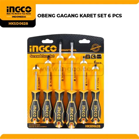 OBENG GAGANG KARET SET 6 PCS