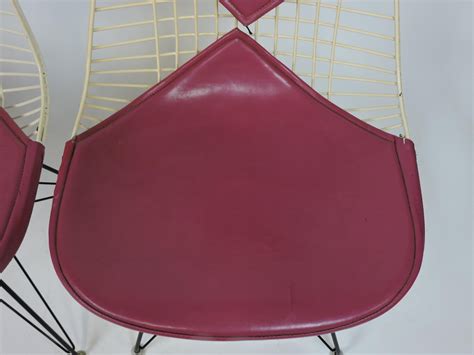 Early Set Of 6 Eames Wire Bikini Side Dining Chairs For Herman Miller Labeled At 1stDibs