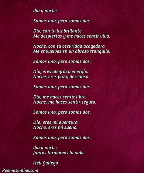 Mejores Poemas Sobre D A Y La Noche Poemas Online