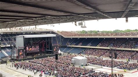 Eagles Edinburgh Murrayfield Lyin’ Eyes Youtube