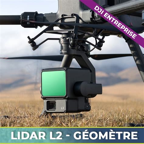 DJI Zenmuse L2 LiDAR et caméra CMOS RVB