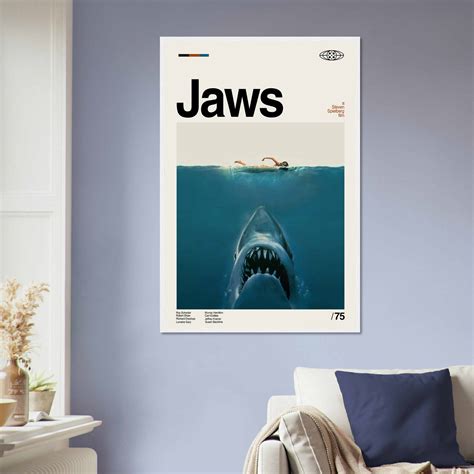 Jaws Movie Poster, Jaws Poster, Jaws Movie DS3 - Citiesbox