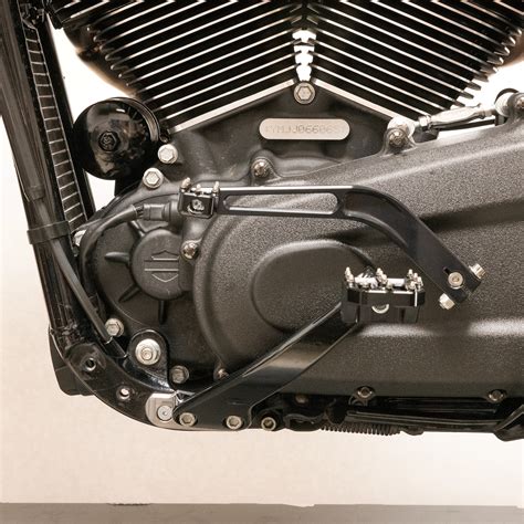 Thrashin Supply® Softail Mid Control Pull Back Relocation Kit Black