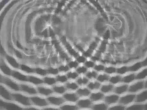 Ps Lab Physics Waves Ripple Tank Interference Patterns Wis Youtube