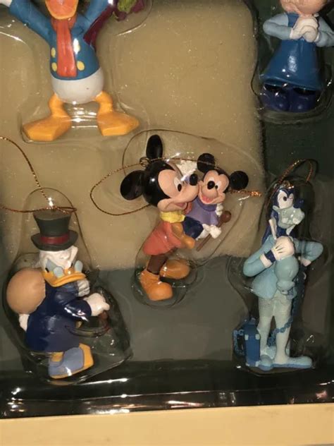 Vintage Disneys Mickeys Christmas Carol Storybook Collection Ornaments £5366 Picclick Uk