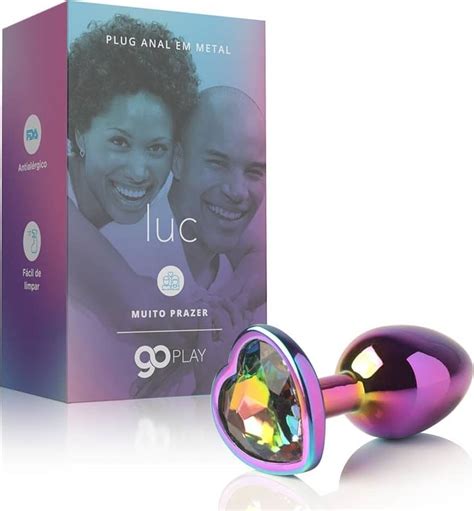 Plug Anal Metal Go Play Luc Furta Cor 7 Cm X 2 5 Cm