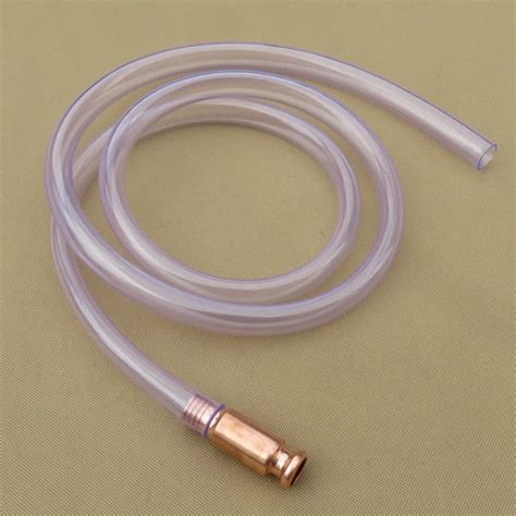 18m Gas Siphon Hose Pump Automatic Water Jiggler Liquid Transfer Self