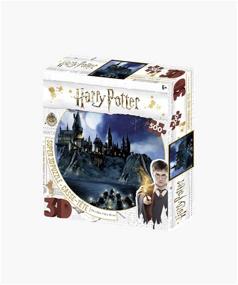 Rompecabezas 3D Puzzle 500 Piezas Harry Potter Castillo Hogwarts By