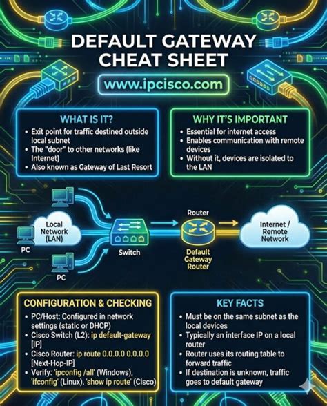 default gateway   check default gateway ip