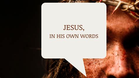 Jesus In His Own Words Sermon Series Living Hope Church