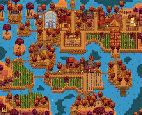 Fall Year 5 My Riverland Farm FarmsofStardewValley Stardew Farms