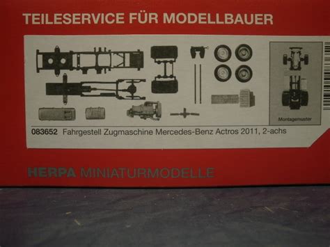 Ds Automodelle Modellbauvertrieb Herpa Z Zur Stteil Mb Actros Szm