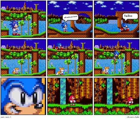 Sonic Comic 1 Comic Studio