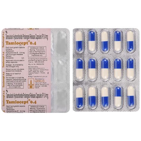 Tamlocept 04 Strip Of 15 Capsules Health And Personal Care