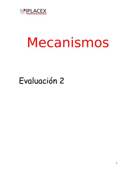 Mecanismos Evaluaci N Mecanismos Evaluaci N Evaluaci N En La