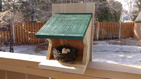 Robin / Cardinal Nesting Box Veteran Made | Etsy