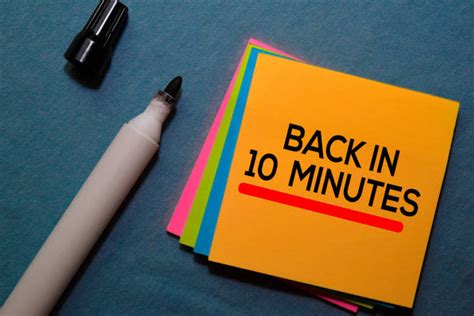 10 Minute Break Stock Photos Pictures And Royalty Free Images Istock