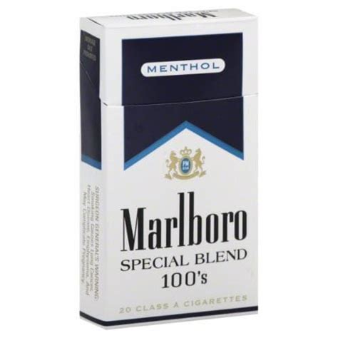 Marlboro Menthol Special Blend Black S Cigarettes Ct Smiths