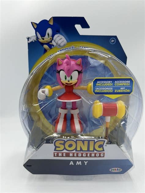 Mavin Jakks Pacific Sonic The Hedgehog Amy With Piko Piko Hammer