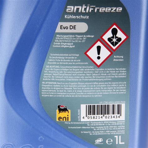 L Eni Agip Antifreeze Spezial Evo De Frostschutz Frsotschutzpr Fer