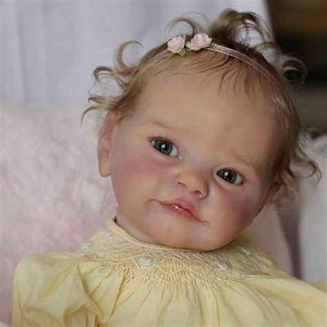 Inches Realistic Aimee Open Eyes Reborn Doll Tink Series Reborn