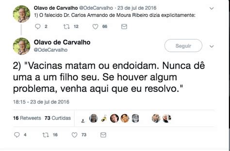 Claro Que Voc N O Precisa Tomar Vacinas Olavinho De Caralhinho Vai