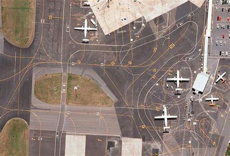 Landing Strip Photography Satellite Pictures Airport Design Aerial